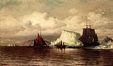 William Bradford Famous Paintings - The Coast of Labrador i